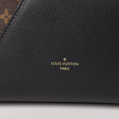 Louis Vuitton Calfskin Monogram Kimono Tote Black 9 of 12