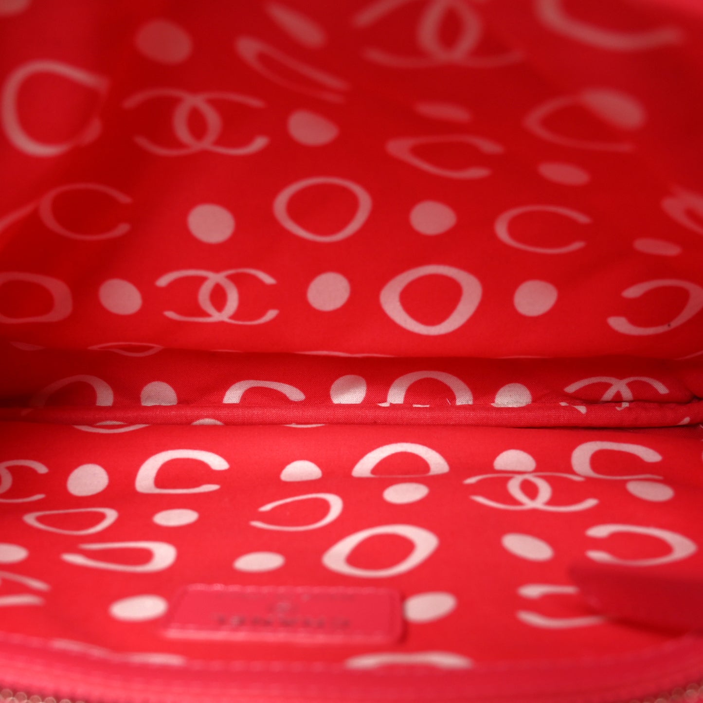 Caviar Quilted Medium Cosmetic Case Pink