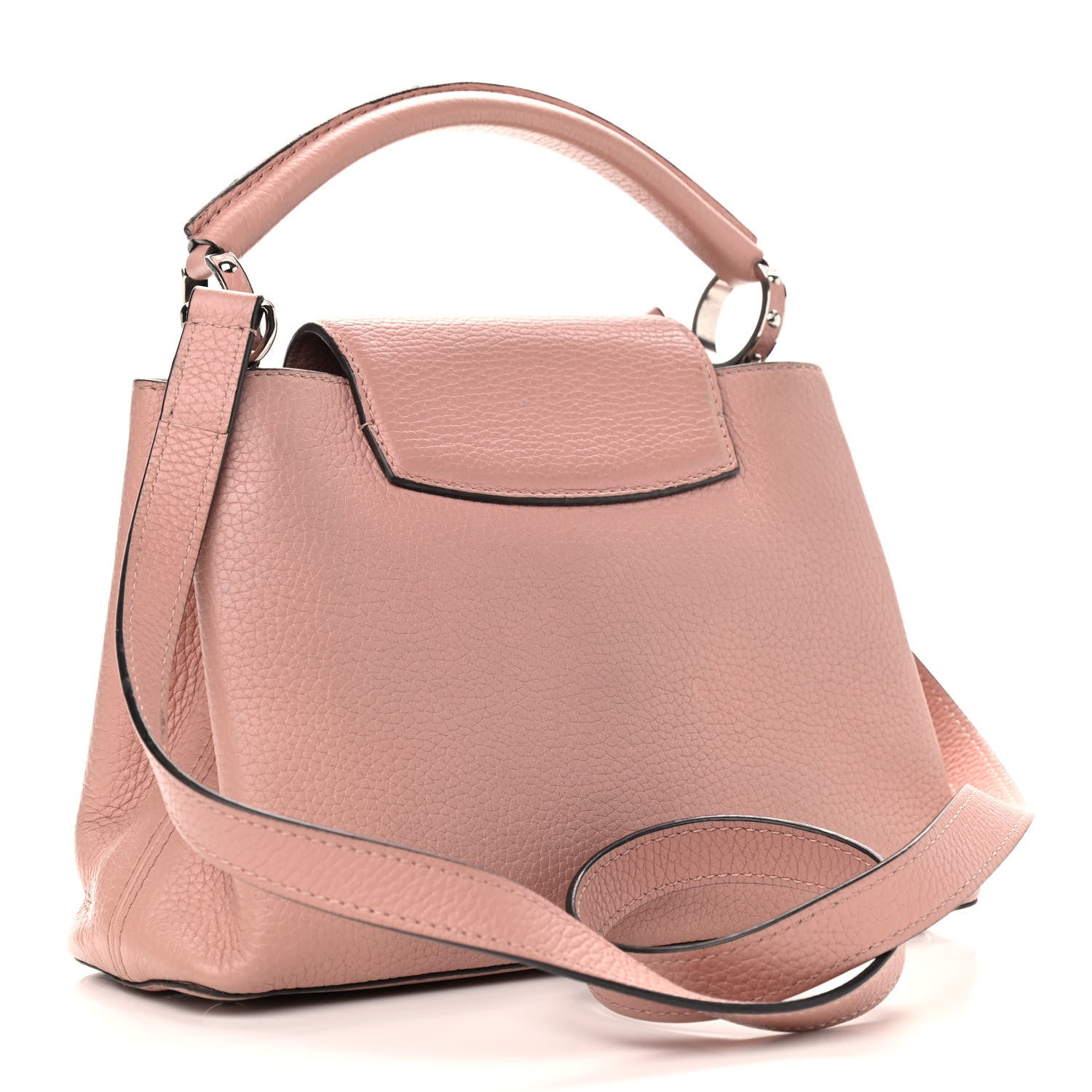 Louis Vuitton Taurillon Capucines BB Magnolia 3 of 16