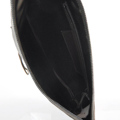 Balenciaga Satin Flat Chain Clutch Brown 4 of 7