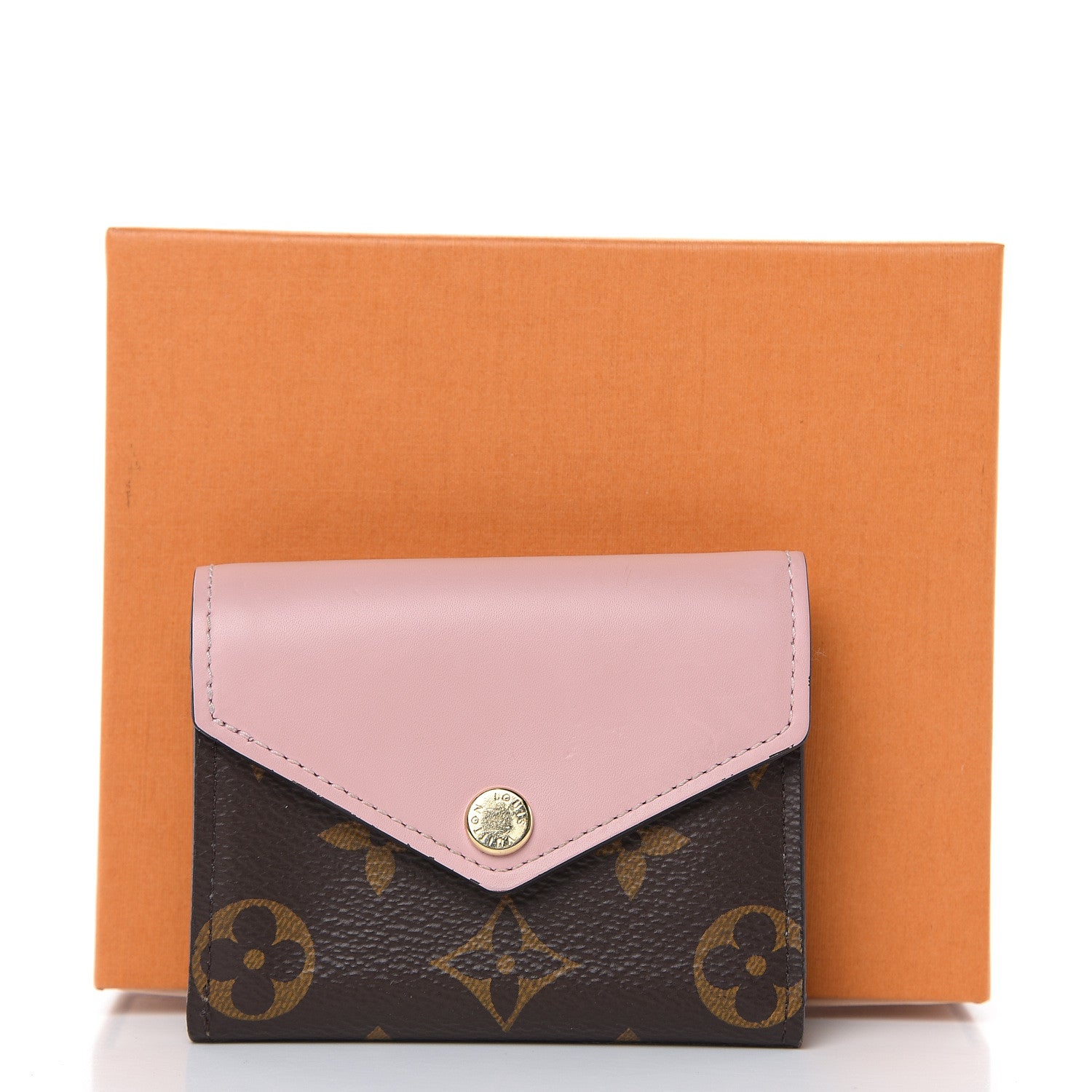Louis Vuitton Monogram Zoe Wallet Rose Ballerine 9 of 9