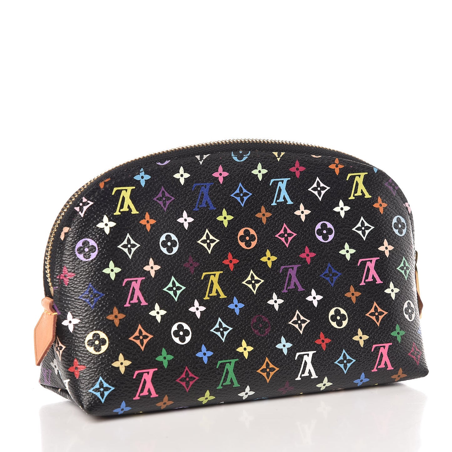 Monogram Multicolor Cosmetic Pouch Black Grenade