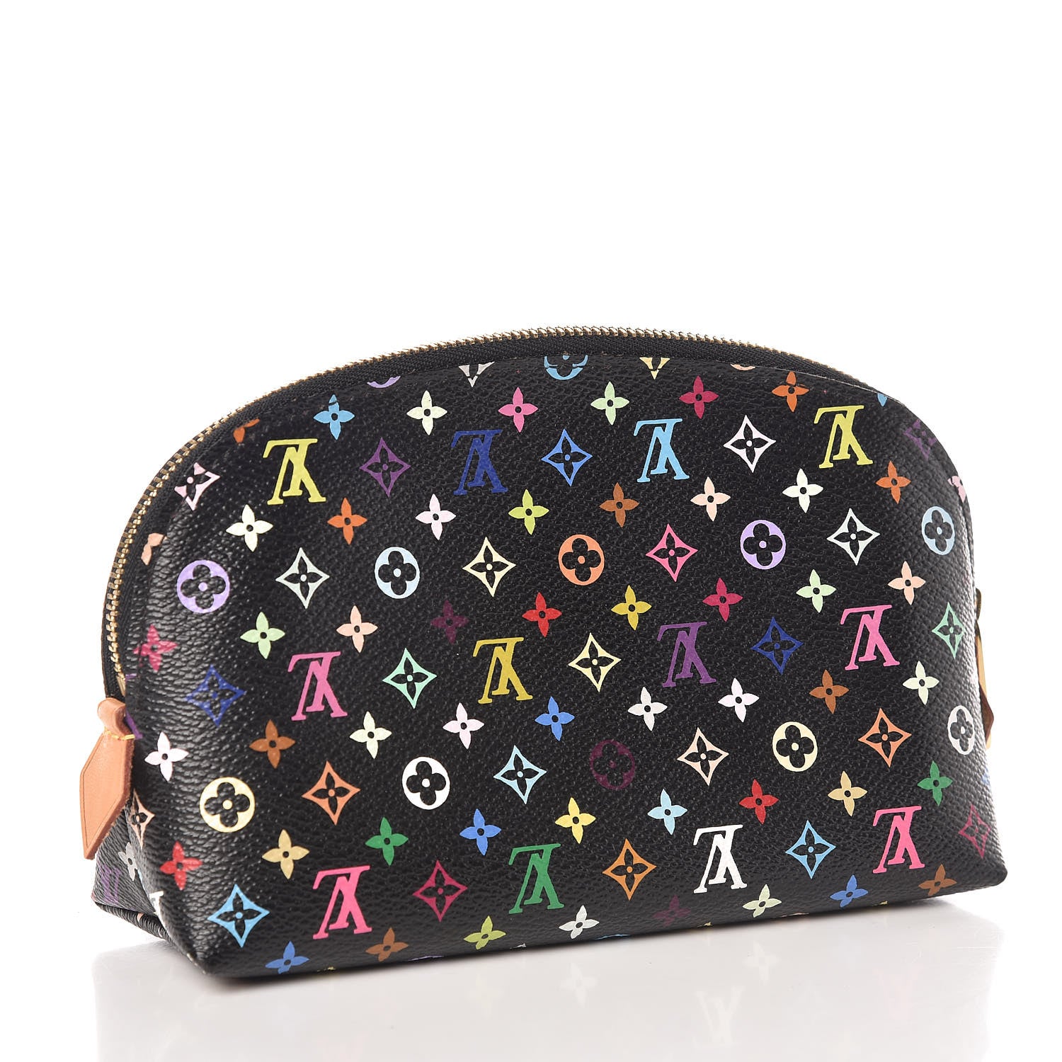 Louis Vuitton Monogram Multicolor Cosmetic Pouch Black Grenade 3 of 6