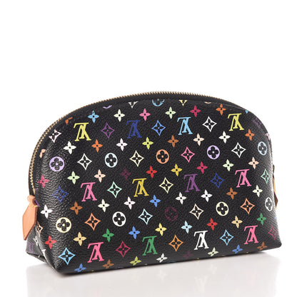 Louis Vuitton Monogram Multicolor Cosmetic Pouch Black Grenade 3 of 6
