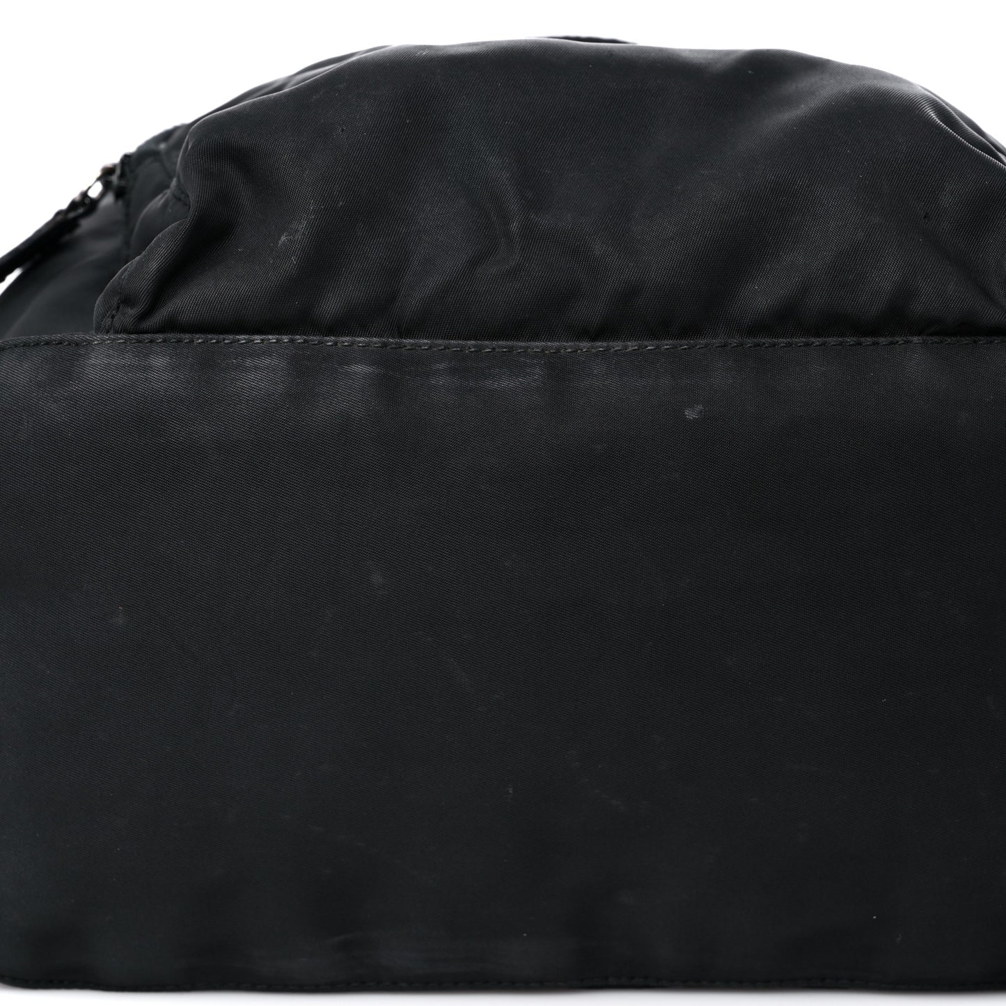 Nylon Vela Cinch Backpack Black