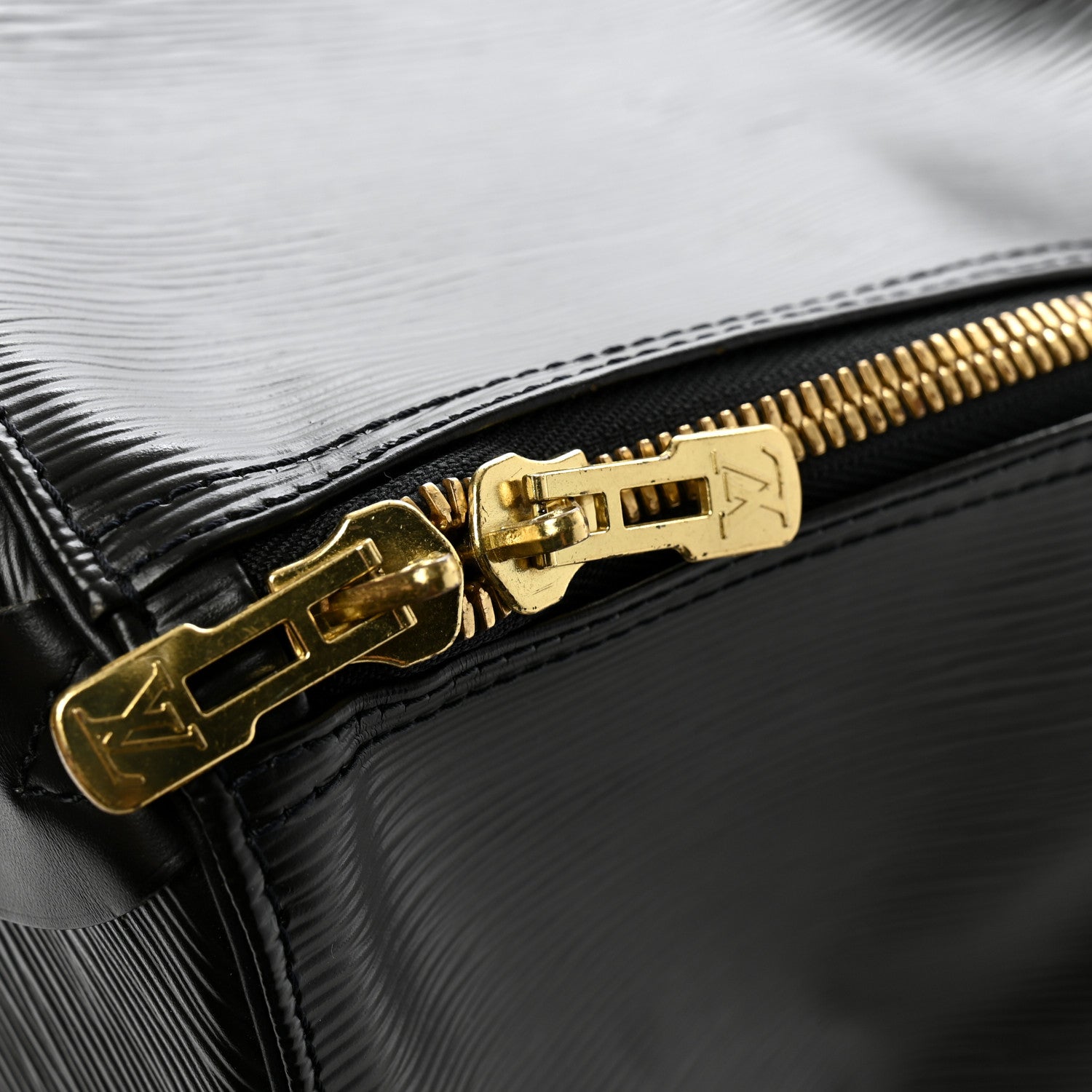 Louis Vuitton Epi Keepall 55 Black 11 of 13