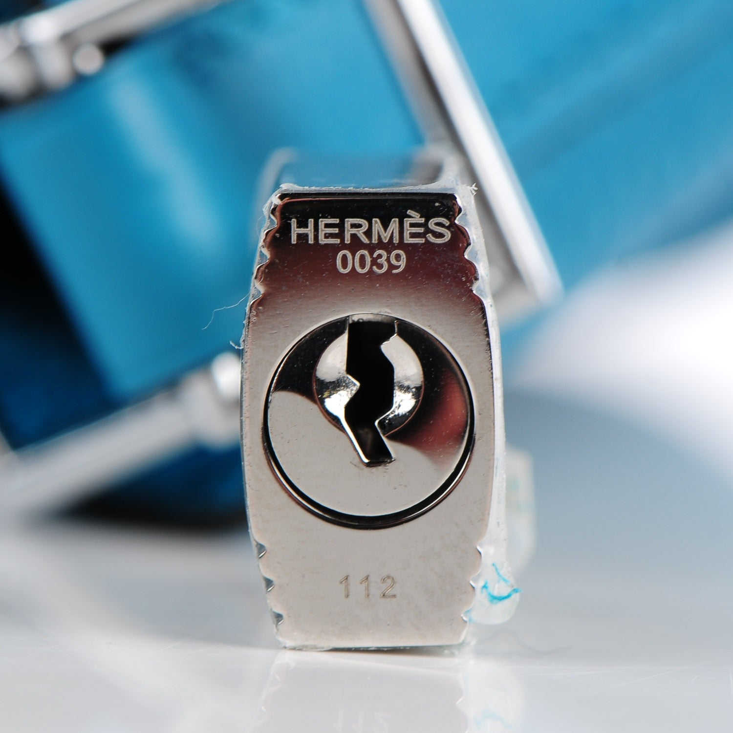 Hermes Taurillon Clemence Picotin Lock 18 PM Turquoise 8 of 9