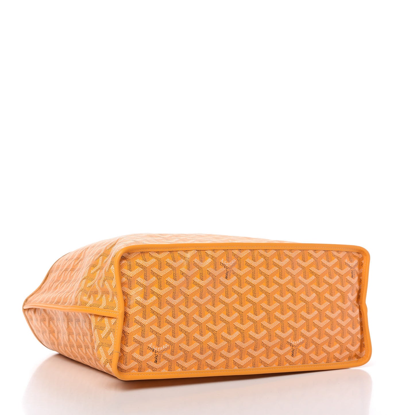 Goyardine Reversible Anjou PM Yellow