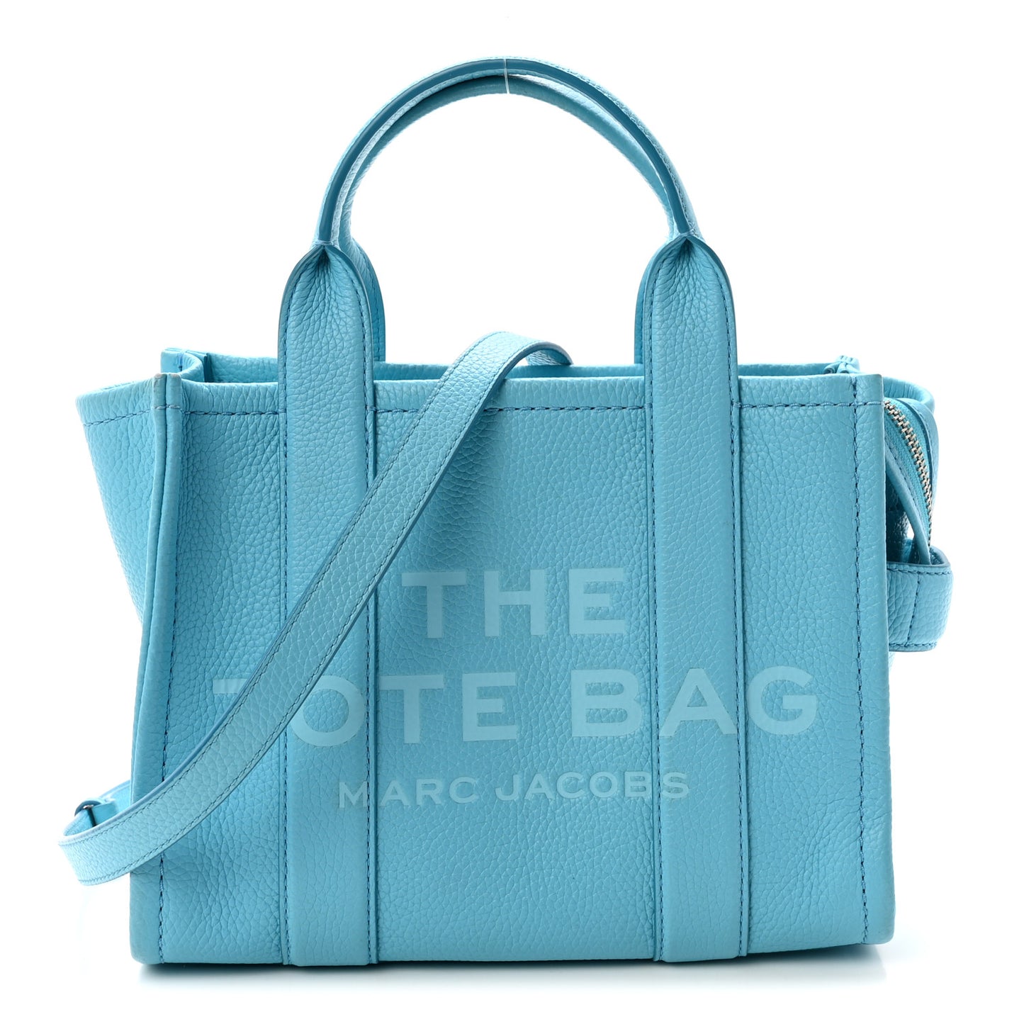 Grained Calfskin Small The Tote Bag Pool