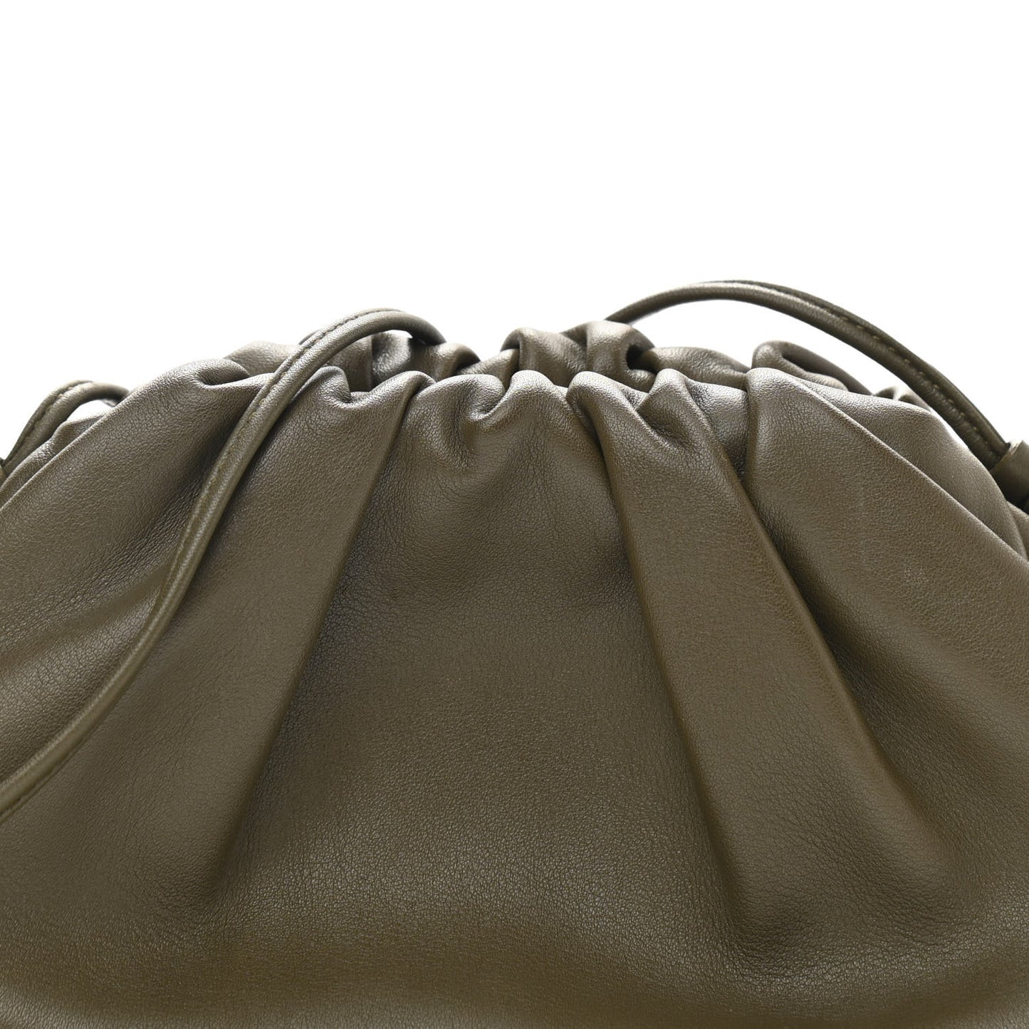 Butter Calfskin The Mini Pouch Kaki Fondente