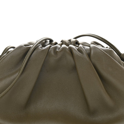 Bottega Veneta Butter Calfskin The Mini Pouch Kaki Fondente 8 of 11