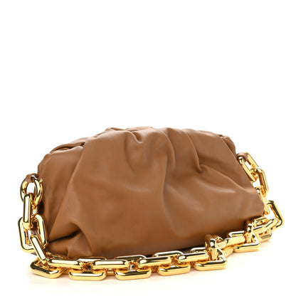 Bottega Veneta Calfskin The Pouch Chain Moutarde 3 of 8