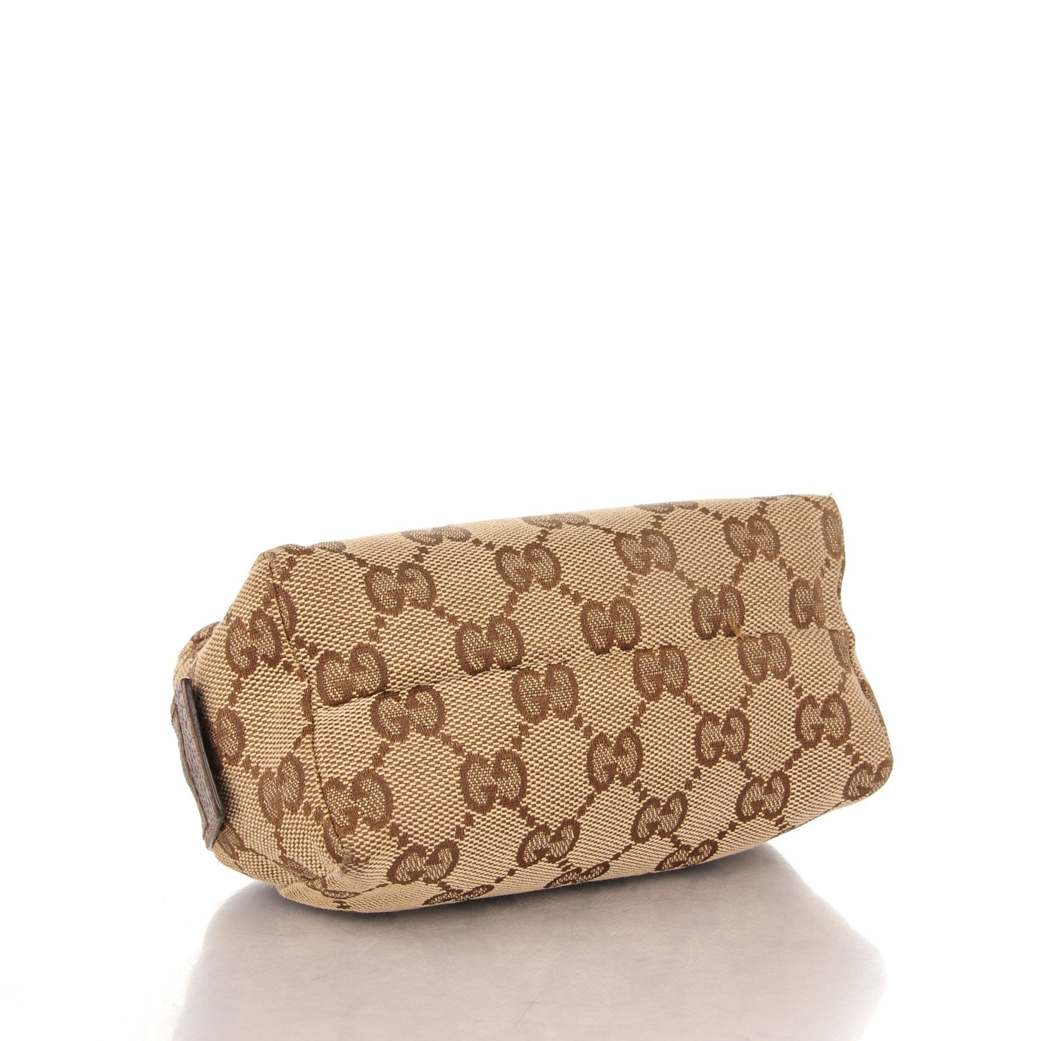 Gucci Monogram Small Balthus Cosmetic Case Beige Ebony Cocoa 4 of 7