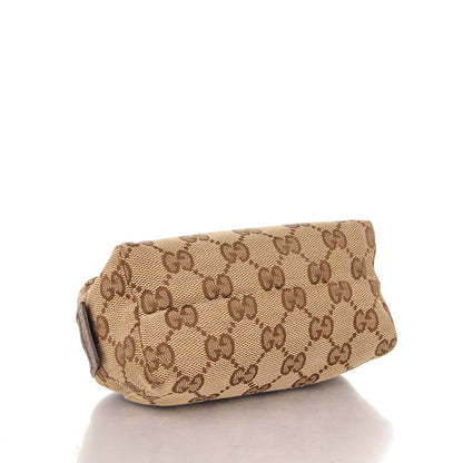 Gucci Monogram Small Balthus Cosmetic Case Beige Ebony Cocoa 4 of 7