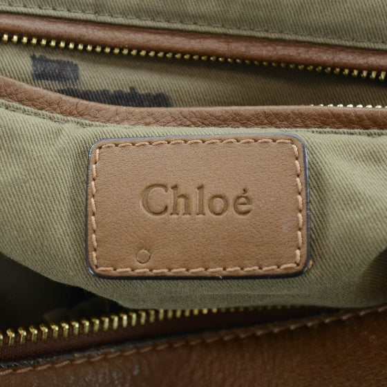 Leather Large Marcie Satchel