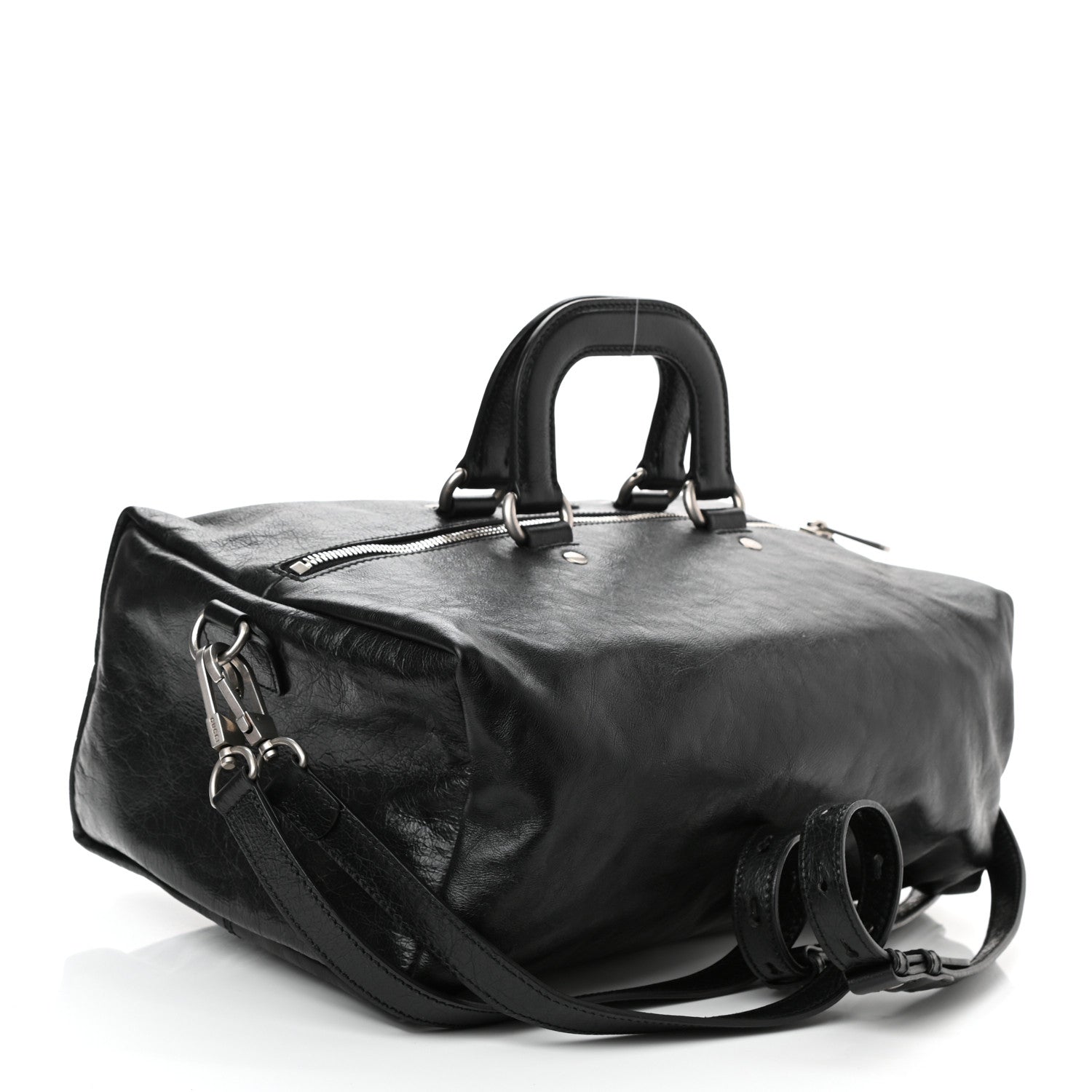 Gucci Fluffy Calfskin Morpheus Convertible Backpack Black 3 of 8