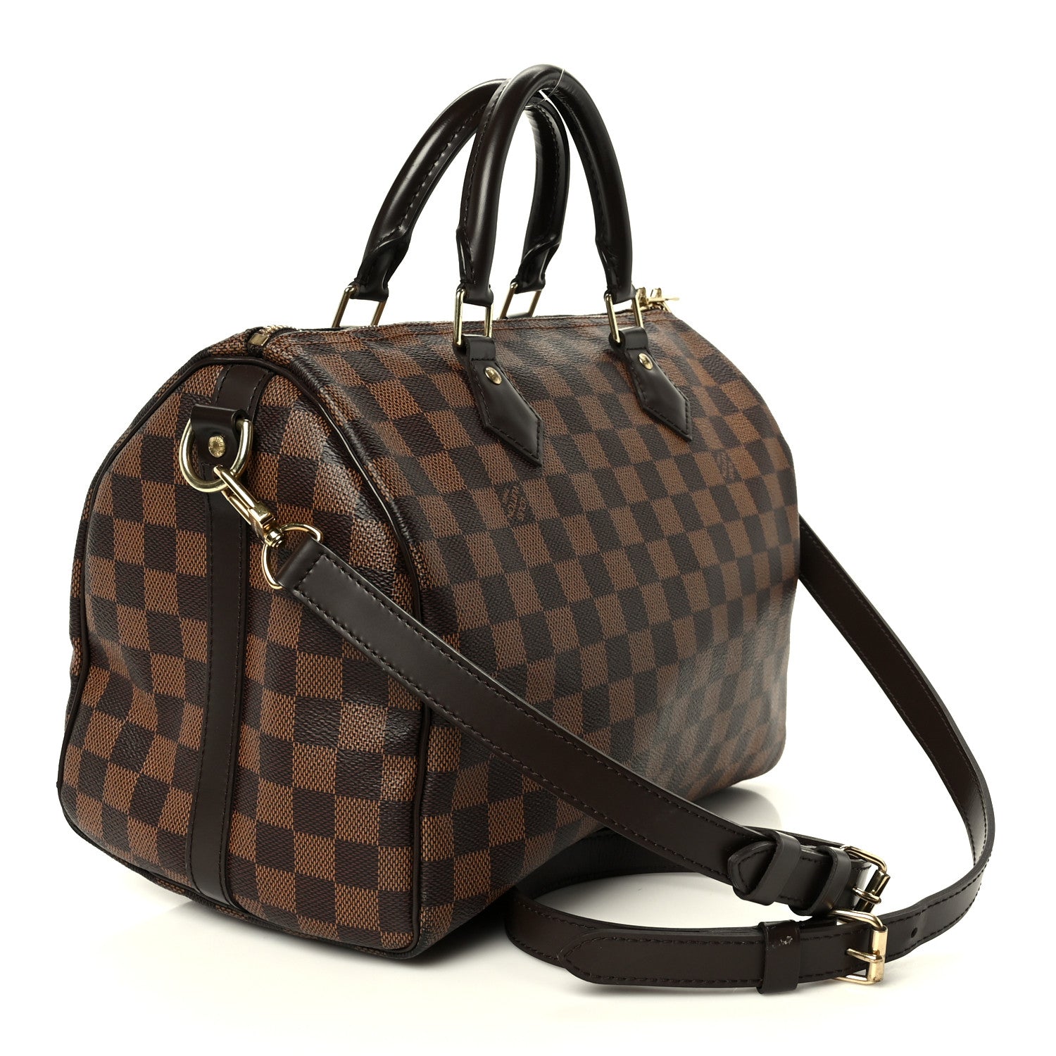 Louis Vuitton Damier Ebene Speedy Bandouliere 30 3 of 11