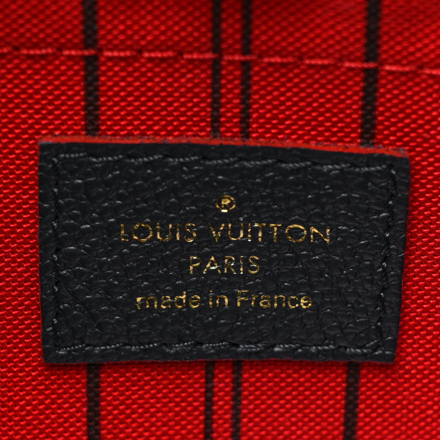 Louis Vuitton Empreinte Montaigne BB Marine Rouge 8 of 10