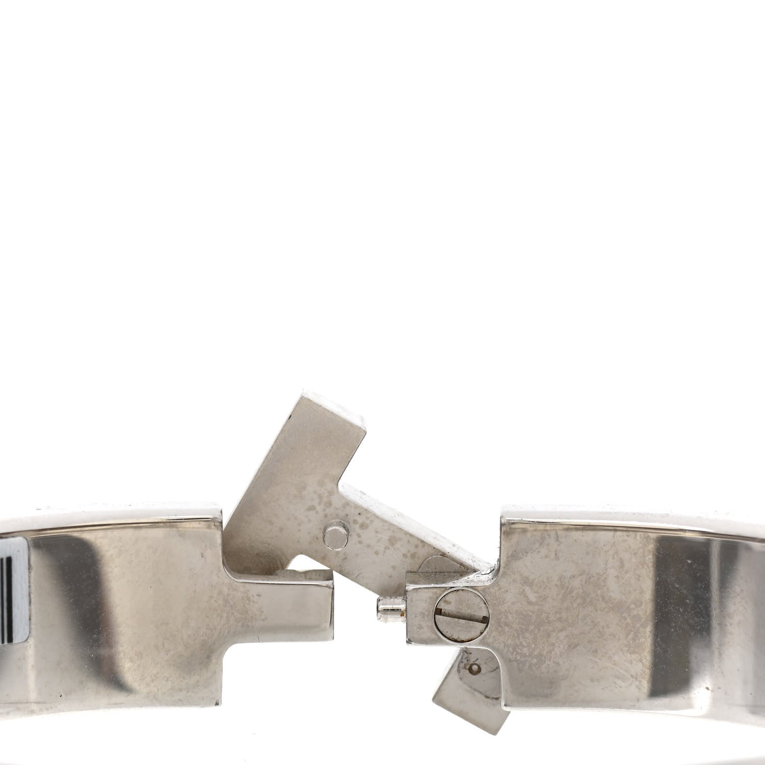 Hermes Matte Enamel Narrow Clic Clac HH Bracelet Bleu Biarritz 7 of 7
