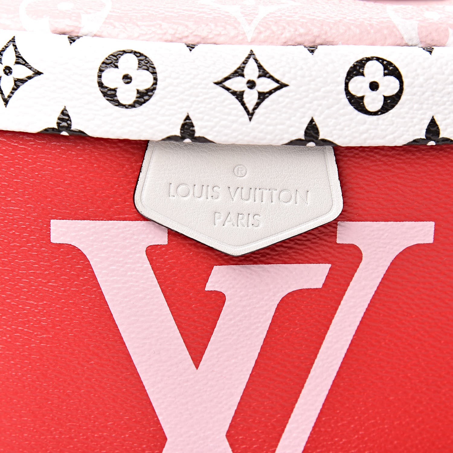 Louis Vuitton Monogram Giant Bumbag Rouge 8 of 13