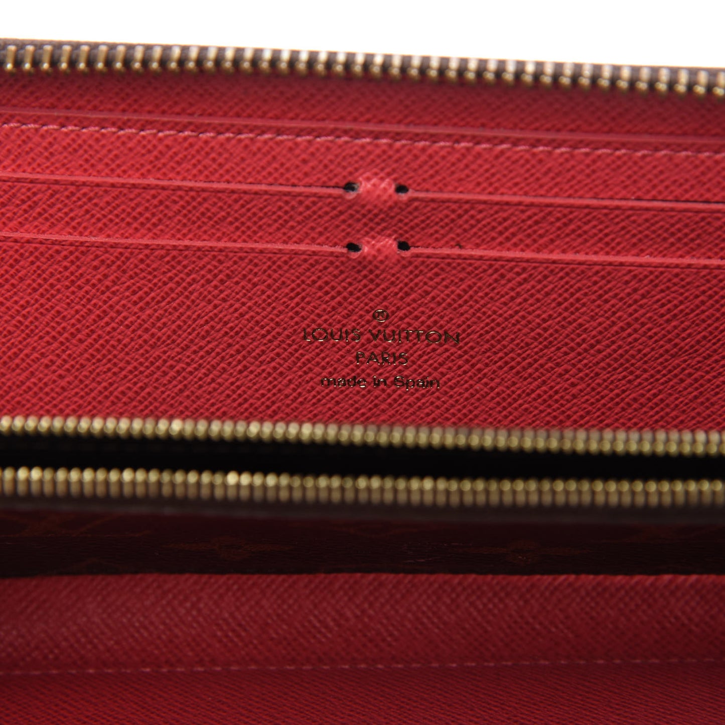 Monogram Clemence Wallet Fuchsia