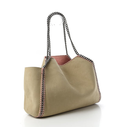 Stella McCartney Shaggy Deer Falabella Reversible Tote Blush Pink Beige 13 of 19