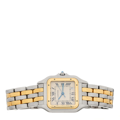 Cartier Stainless Steel 18K Yellow Gold 27mm Panthere Quartz Watch 2 of 4