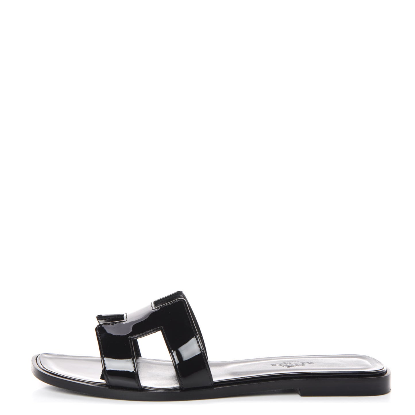 Patent Oran Sandals 37.5 Black