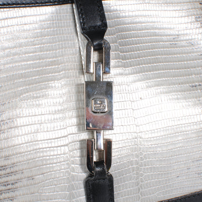Gucci Lizard Jackie O Shoulder Bag 5 of 8