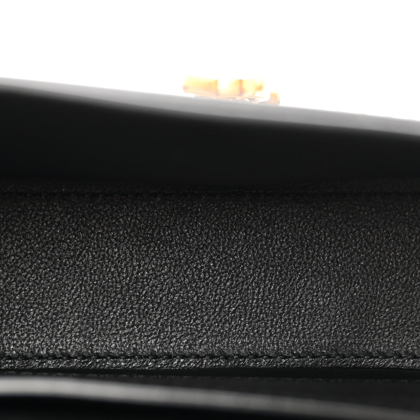 Box Calfskin Mini Voltaire Shoulder Bag Black