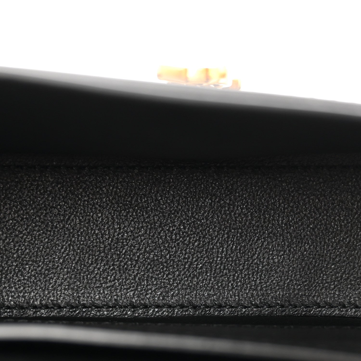 Saint Laurent Box Calfskin Mini Voltaire Shoulder Bag Black 5 of 11