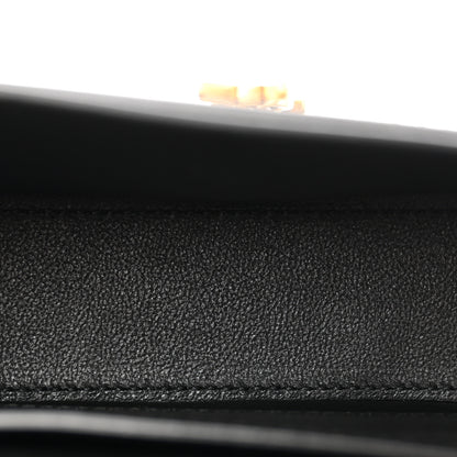 Saint Laurent Box Calfskin Mini Voltaire Shoulder Bag Black 5 of 11