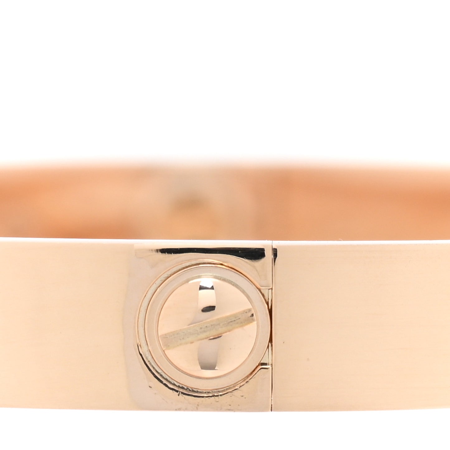18K Pink Gold LOVE Bracelet 17