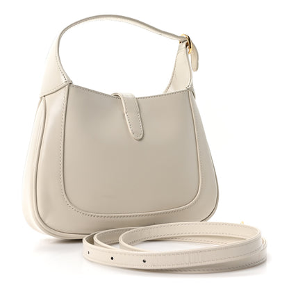 Gucci Boarded Dyana Lux Calfskin Mini Jackie 1961 Hobo Mystic White 3 of 10