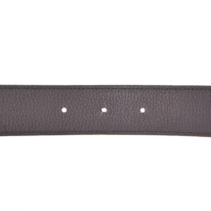 Hermes Box Togo 32mm Belt Strap 85 Black Etain 6 of 10