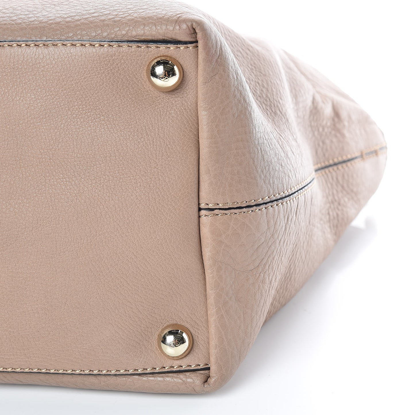 Grained Calfskin Va Va Voom Tote Sabbia