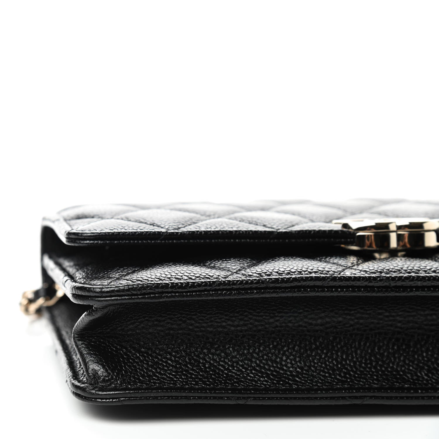 Chanel Caviar Quilted Wallet On Chain WOC Black 5 of 9