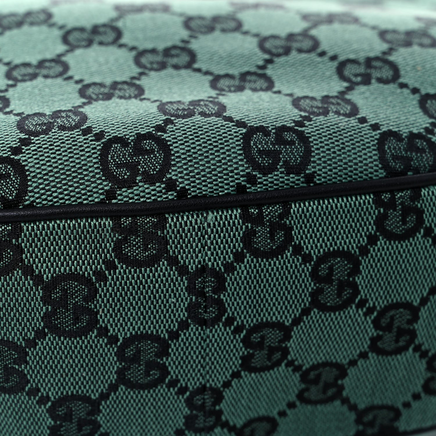 Gucci Monogram Half Moon Hobo Green 10 of 14