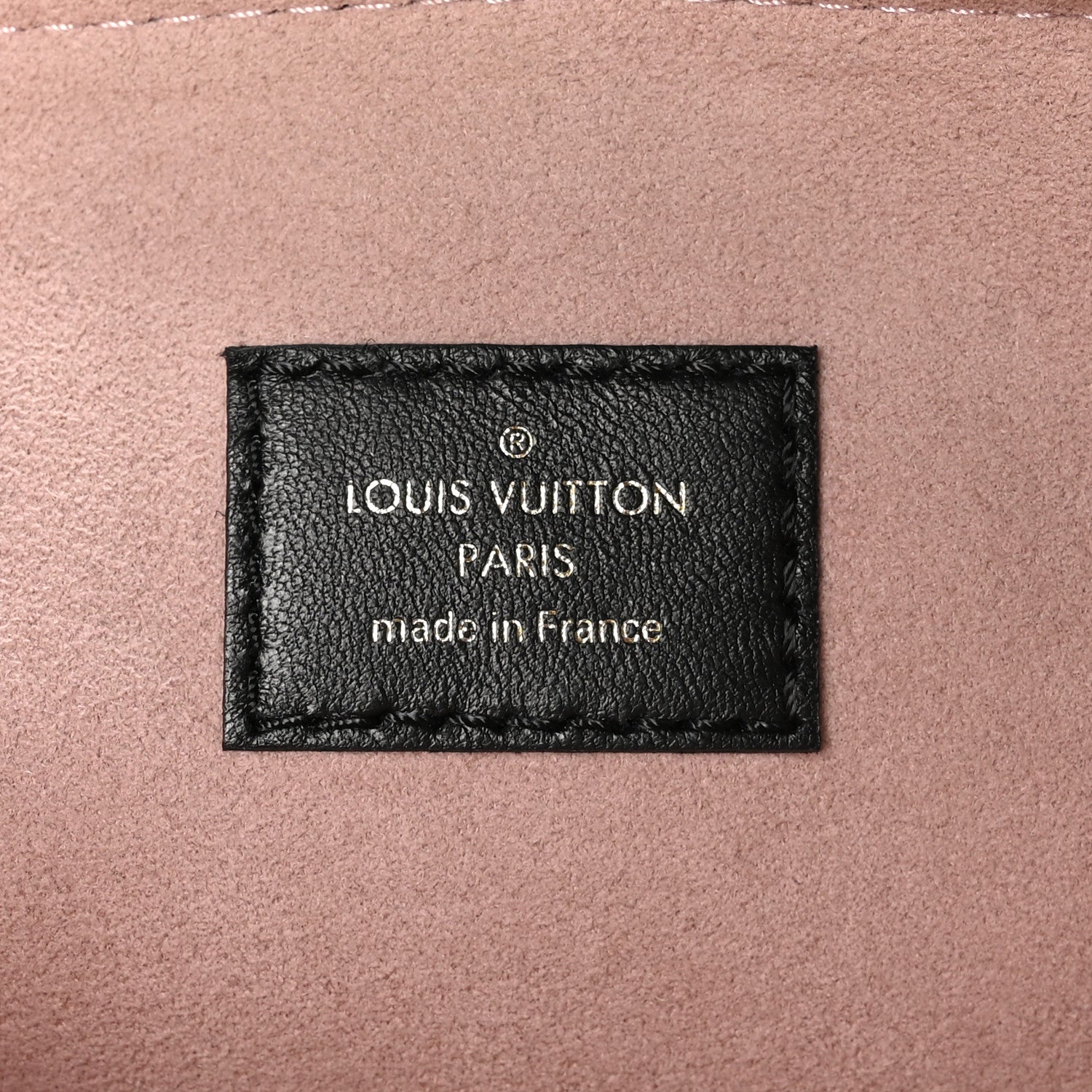 Louis Vuitton Lambskin Embossed Monogram Coussin PM Black 7 of 9