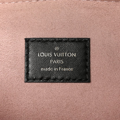Louis Vuitton Lambskin Embossed Monogram Coussin PM Black 7 of 9