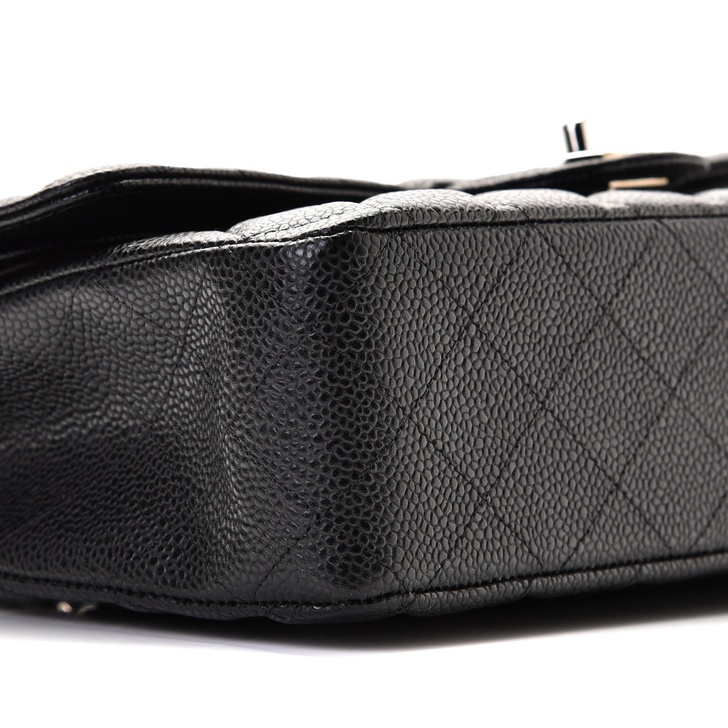 Chanel Caviar Quilted Medium Double Flap Black 4 of 9