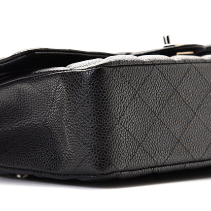 Chanel Caviar Quilted Medium Double Flap Black 4 of 9