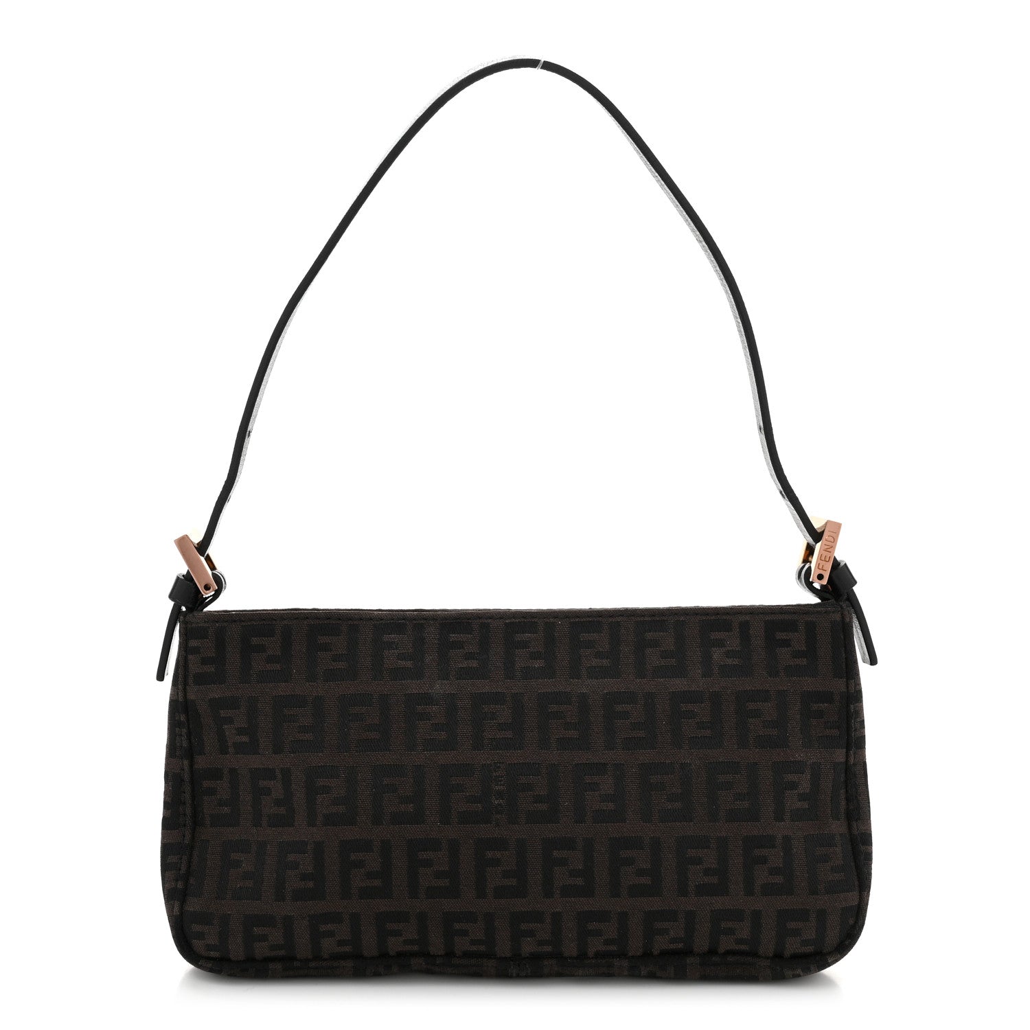 Fendi Zucchino Pochette Tobacco Moro 1 of 9