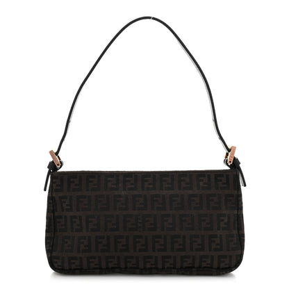Fendi Zucchino Pochette Tobacco Moro 1 of 9