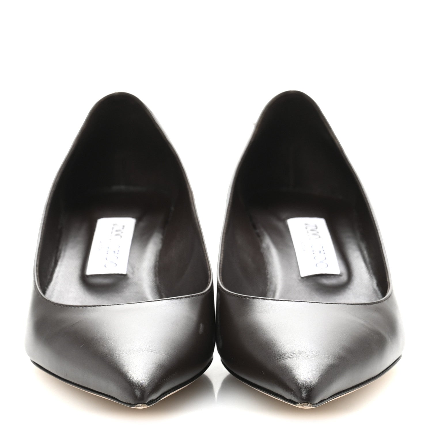 Jimmy Choo Calfskin Amelia 35 Pumps 37 Chocolate 3 of 11
