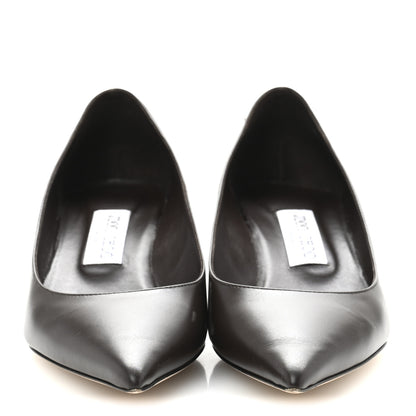 Jimmy Choo Calfskin Amelia 35 Pumps 37 Chocolate 3 of 11