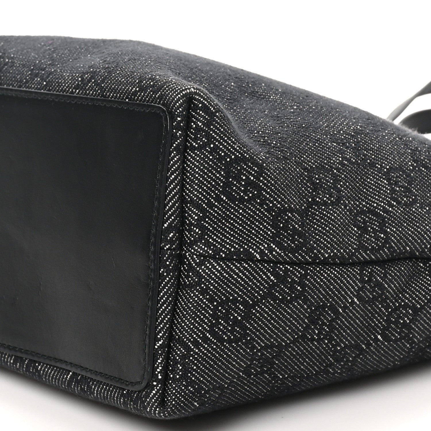 Gucci Monogram Small Bucket Tote Black 10 of 10