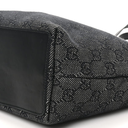 Gucci Monogram Small Bucket Tote Black 10 of 10