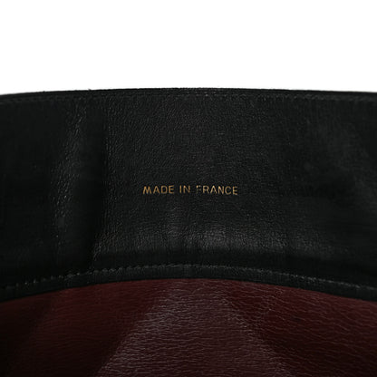 Chanel Lambskin Quilted Flat Tote Black 7 of 12