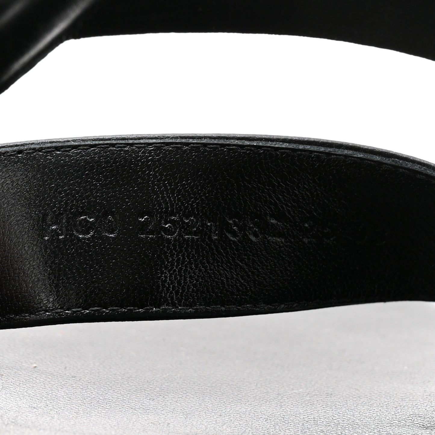 Nappa Lagune Sandals 38 Black